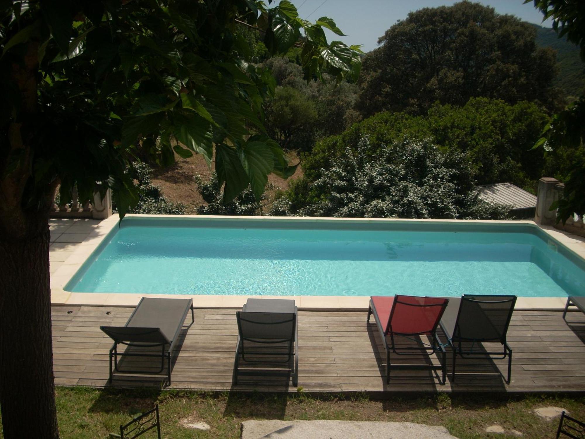Chambre Independante Climatisee, Cuisine D'Ete, Piscine Sartène Exterior foto